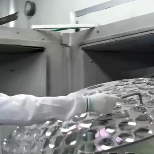 Precision injection molded plastic optical lenses with multi-layer anti-reflective and vacuum deposition coatings