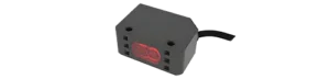 Custom photoelectric sensor lens with red infrared filter housing for industrial automation